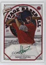 2023 Onyx Vintage Extended Green Ink /50 Sammy Stafura #OASS Auto 0j81