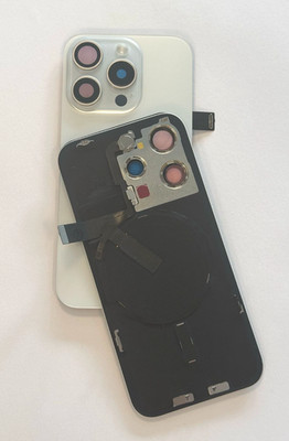 iPhone 15 Pro Plus Backcover Back Glass Rear Cover  Mit NFC Antenne Vormontiert
