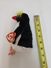 2000 Ty Beanie Baby Frigid The Emperor Penguin Stuffed Plush Animal 