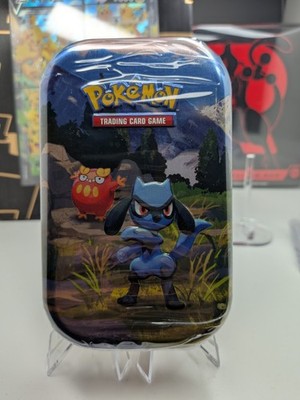 Pokemon TCG Mega Evolution Ascended Heroes Mini Tin Sealed, Riolu & Darumaka