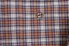 Cinch Men's Button-down Plaid Long-sleeve western Cowboy Ranch Cotton Large