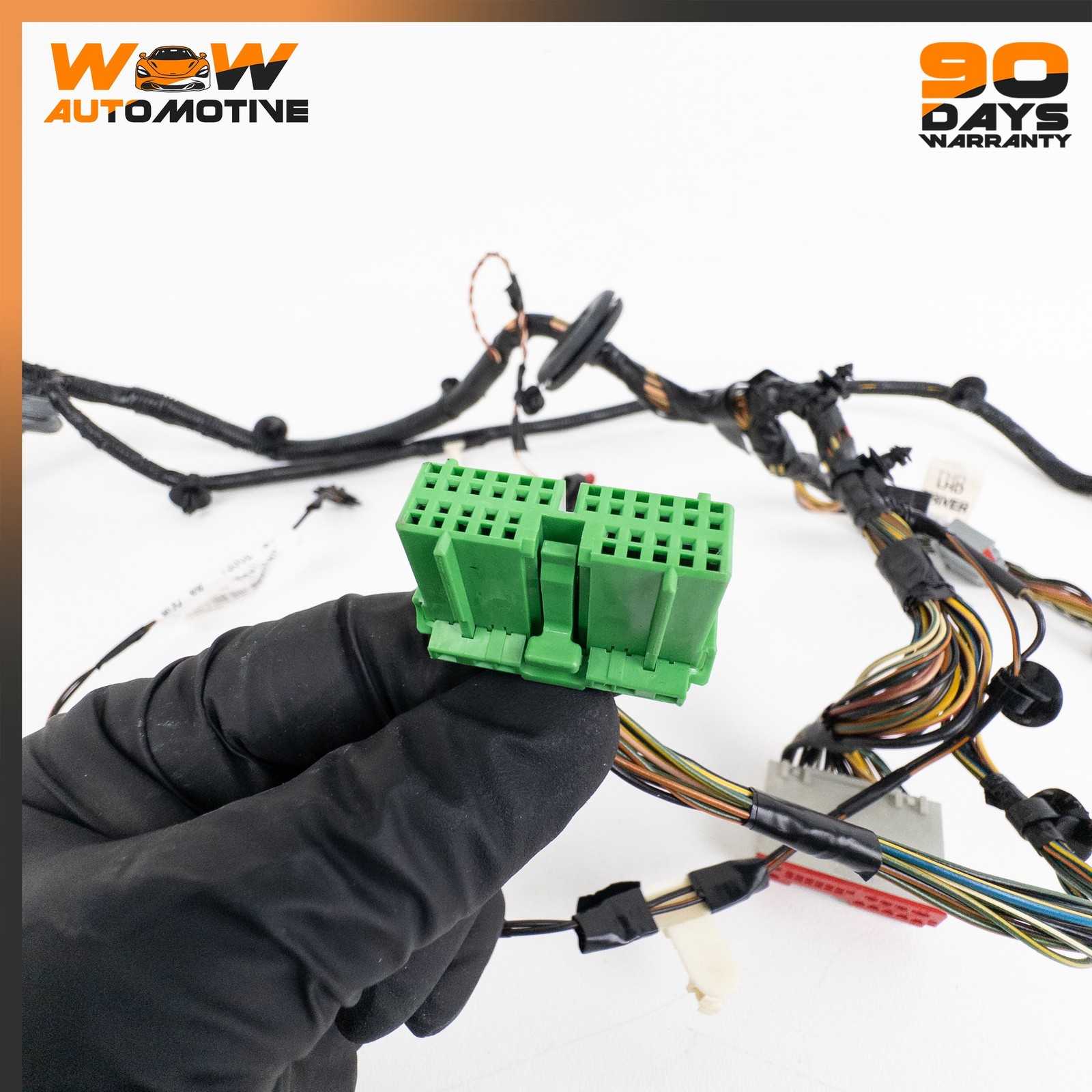 06-16 ASTON MARTIN V8 VANTAGE LEFT DRIVER SIDE DOOR WIRE WIRING HARNESS OEM  