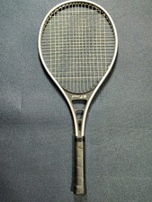VINTAGE 1981 PRINCE J/R 4 TENNIS RACQUET SILVER BLACK