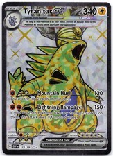 Tyranitar ex 211/197 Obsidian Flames on eBay