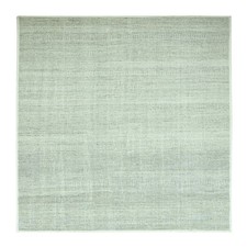 10'2"x10'2" Gray Hand Knotted Rug Distressed & Oxidized Grass Design Wool 76690