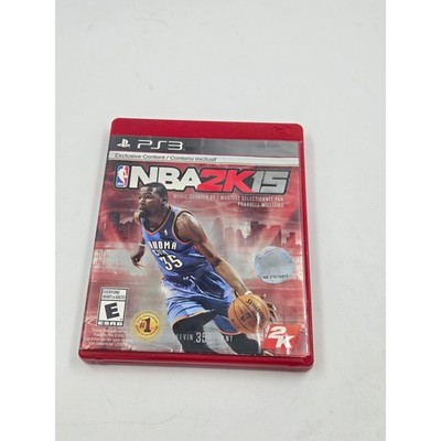 NBA 2K15 PlayStation 3 PS3 Basketball Video Game 2K Games Sony Good Condition