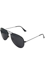 Prive Revaux Commando Aviator Polarized Sunglasses Black