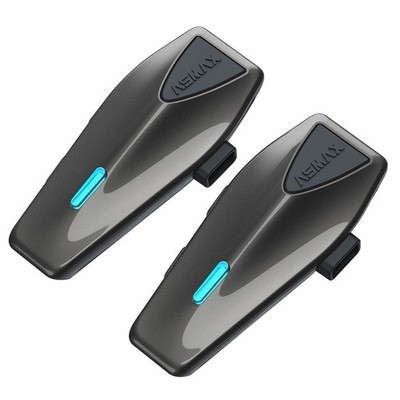 S1 pair Motorcycle Bluetooth Helmet Headset Mesh Intercom 8 Riders FM Waterproof