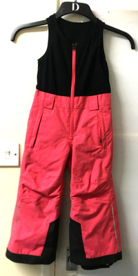 Reima TEC Ski Bib Snowsuit Black Mix Waterproof Insulated Pants Size 86 / 98