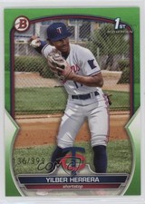 2023 Bowman Prospects Neon Green 136/399 Yilber Herrera #BP-86 0q1p