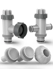 Above Ground Pool Parts Kit Replacement Pool Pump Part with Split Plunger Val...
