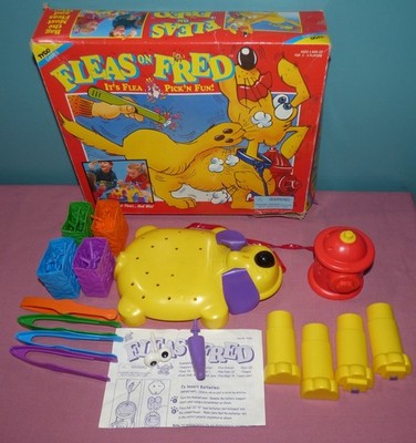 Fleas On Fred 1993 Tyco Family Game, Complete & Working