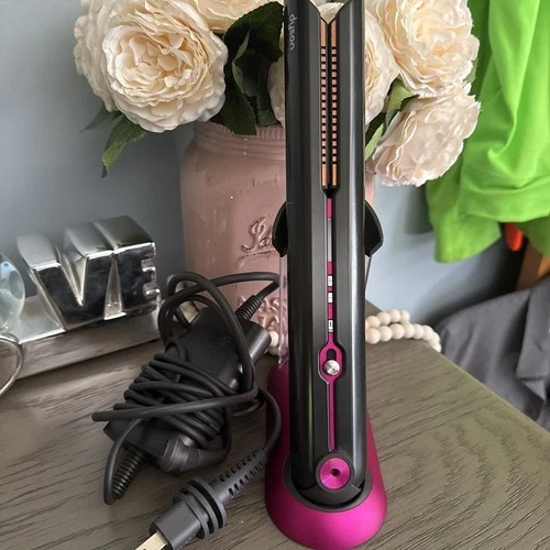 Dyson Corrale Hair Straightener - Black Nickel / Fuchsia