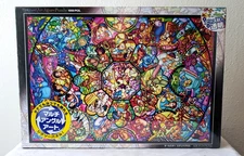 NEW Disney All-Stars 1000-Piece Stained Glass Art Jigsaw Puzzle Tenyo Japan