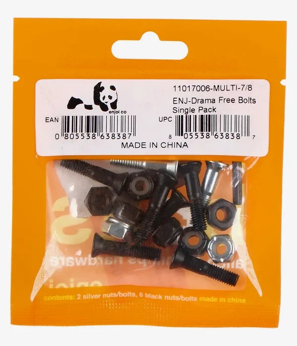 Madness Hazard Skateboard Wheels 51mm 101a + Enjoi Teenish ABEC 7 Bearings + HW