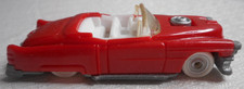 Hot Wheels 1993 Red Cadillac Eldorado Convertible White Interior Whitewall Metal