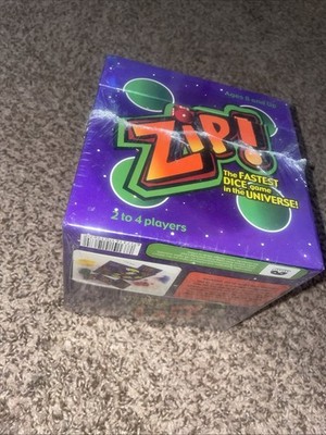 ZIP! The Fastest Dice Game In The Universe Complete With Box 2-4 Players Age 8+