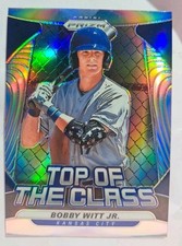 2020 Prizm Bobby Witt Jr. Top of The Class Silver #TOC-2