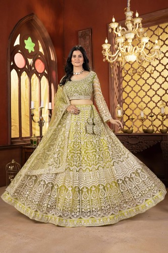 INDIAN BRIDAL LEHENGA CHOLI PARTY WEAR CHOLI LEHNGA BOLLYWOOD DESIGNER DRESS EID