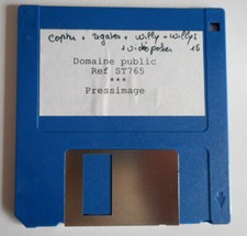 Atari ST Pressimage ST765,  jeux shareware COPTER, REGATES, WILLY, VIDEOPOKER...