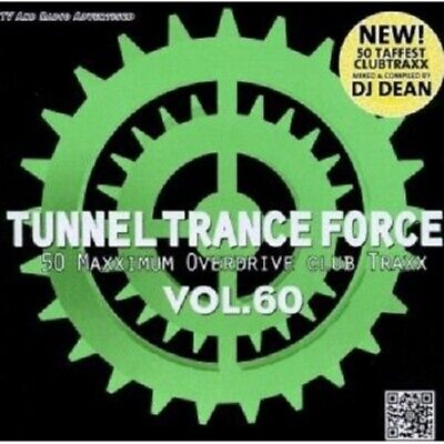 TUNNEL TRANCE FORCE VOL.60 2 CD MIT SCOOTER MIKE NERO SKYTECH UVM 50 TRACKS NEU