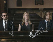 DEBORAH ANN WOLL ELDEN HENSON DAREDEVIL MARVEL SIGNED 8X10 PHOTO AUTOGRAPH COA