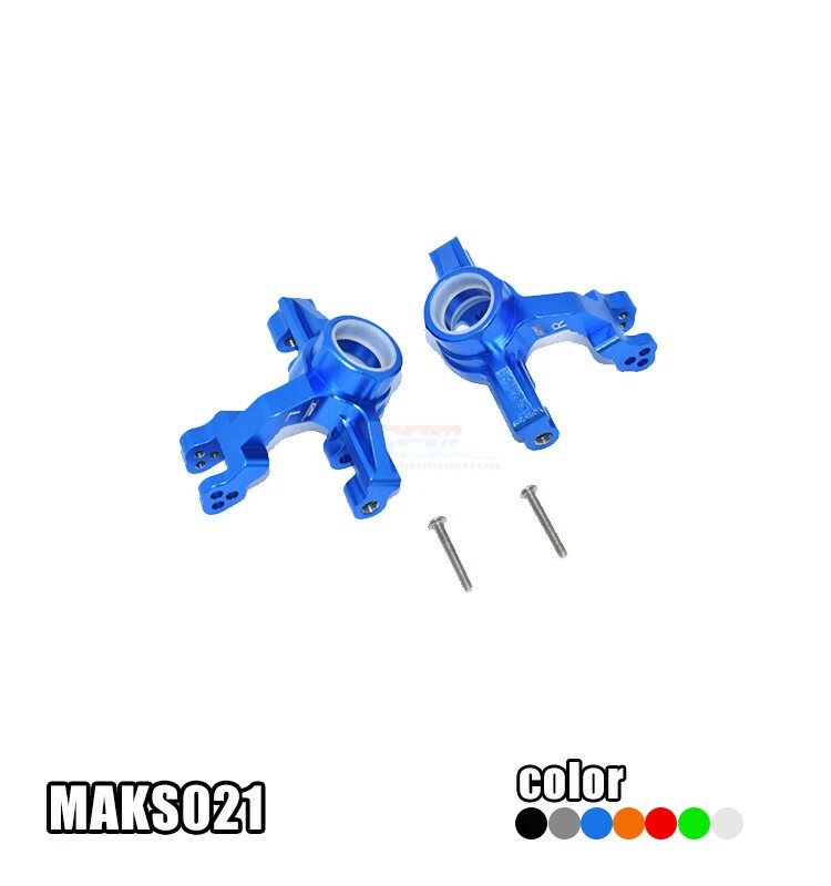 Portabujes de volante delantero de aleación de aluminio para ARRMA 1/10 KRATON 4X4 4S BLX Foto 4 de 4