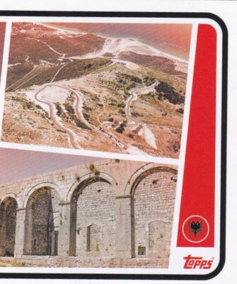 Topps Euro 2024 Sticker Albanien ALB P2 Landmark 2/2