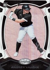 2021 Panini Chronicles Certified Andrew Vaughn Rookie Chicago White Sox #33