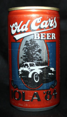 Wisconsin 12oz Craft - Stevens Point Brewery - OLD CARS BEER - IOLA '84