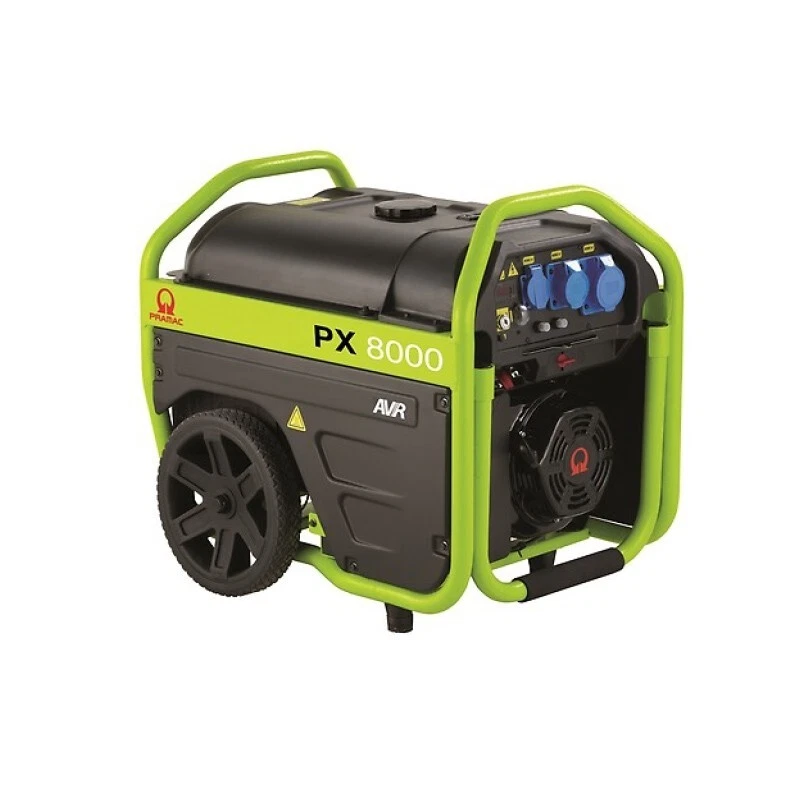 Pramac PX8000 - Generatore Aperto Carellato 6 kW Motore OHV 420 CC 27 L con AVR - Immagine 2 di 2
