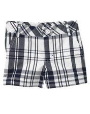 GYMBOREE SPRING SOCIAL BLUE PLAID WOVEN EASTER SHORTS 5 6 7 9 NWT