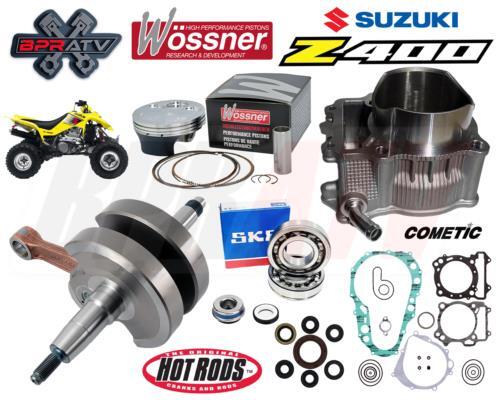 LTZ400 LTZ 400 Big Bore 94mm Cylinder Wossner Piston Simple Rebuild Kit Gaskets - Bild 1 von 8
