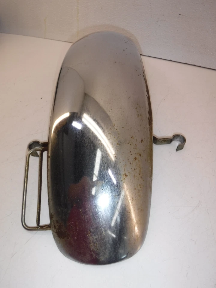 Honda Magna 700 1984 guardabarros delantero cromado Foto 2 de 4