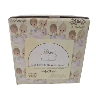 Precious Moments E-9266 ''Our Love Is Heaven-Scent'' Collection Porcelain Figurine