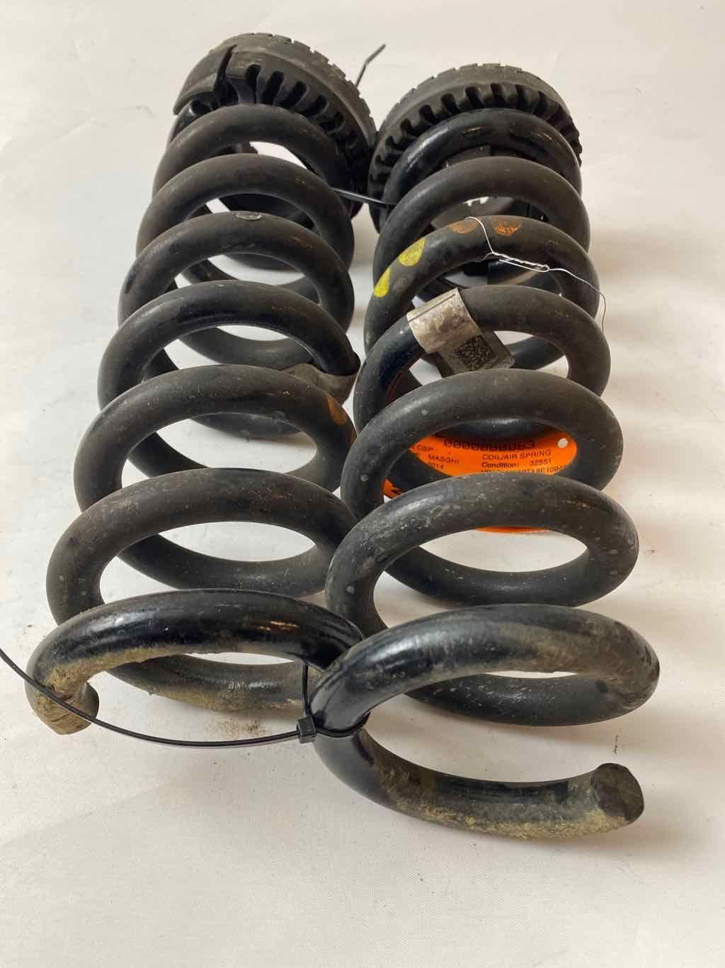 Coil/air Springs/PAIR MASERATI GHIBLI 14 30K miles Pair