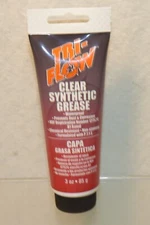 NEW Tri Flow Clear Synthetic GREASE w Teflon 3 Oz Bike Lubricant TF23004 Tube C