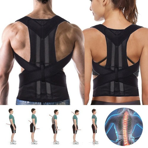 US STOCK Levantamiento Pesado Lumbar Espalda Soporte Cintura Cinturón Soporte Para Trabajo Hombres/Mujeres - Imagen 6 de 13