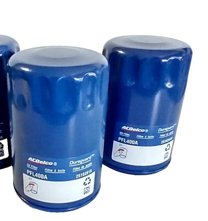 (Lote de 2) Filtro de aceite de motor ACDELCO PFL400A, GM#25162816 (Hecho en EE. UU.) Foto 2 de 4