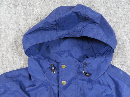 Vintage Nike Jacket Mens XXL Blue Windbreaker Rain Coat Mesh Lined Swoosh 90s - Picture 4 of 17