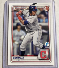 2020 Bowman 1st Edition #BFE-109- OSCAR GONZALEZ 1st Edition 1st Bowman RC