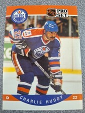 1990-91 Pro Set - #85 Charlie Huddy  f480