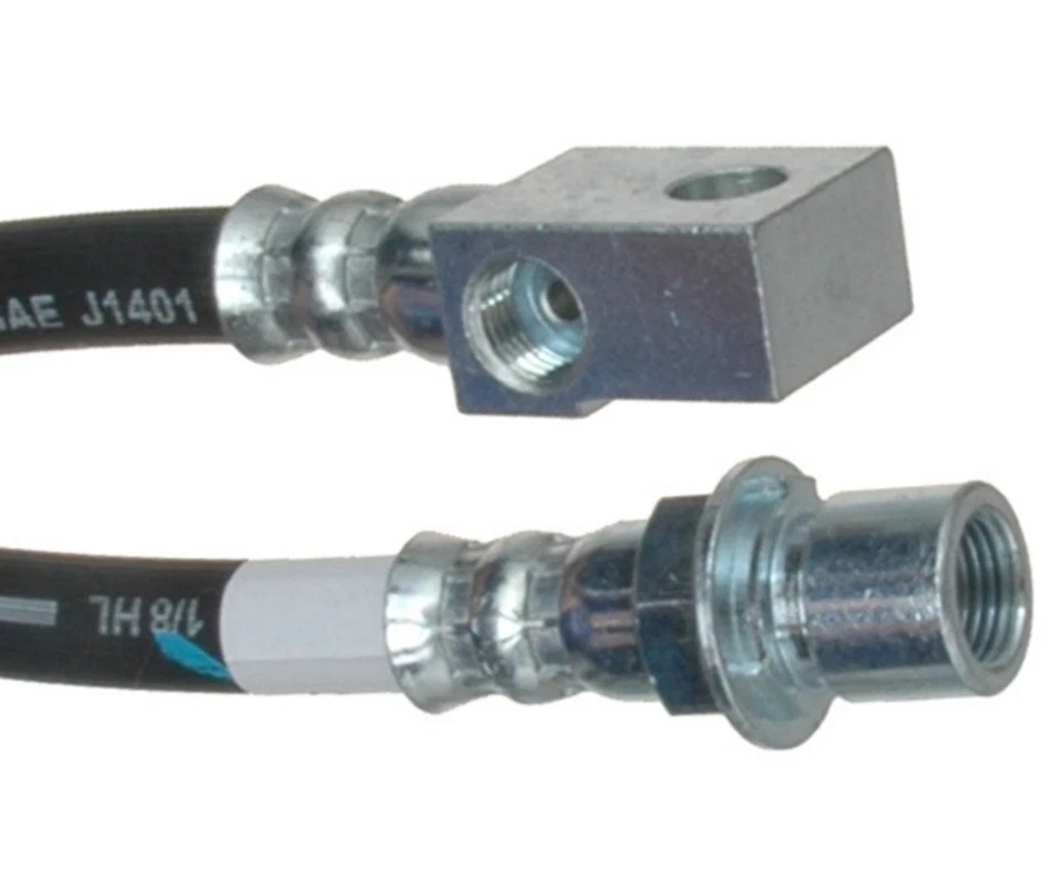 Para 1975-1978 GMC C15 mangueira hidráulica de freio suburbano centro traseiro Raybestos 1976 - Imagem 2 de 3