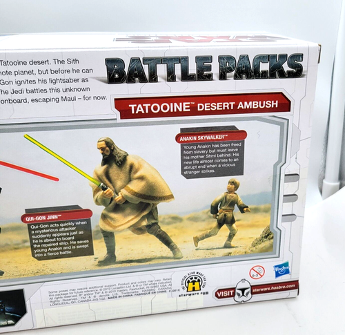 Star Wars Legacy Collection Battle Pack Tatooine Desert Ambush 2010 Hasbro - Imagen 6 de 6