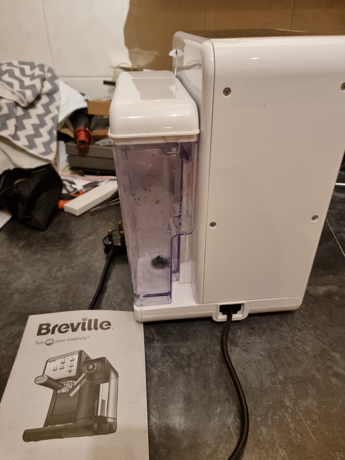 Breville Curve VCF108 One Touch Easy Measure Coffee Maker Machine White