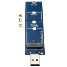 M.2 to USB B Key M.2 SSD USB 3.0 to 2280 M2 NGFF SSD Drive Adapter Reader Card