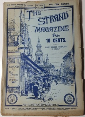 June 1896 Strand Magazine Golf and How to Play It by Champion Henry Vardon