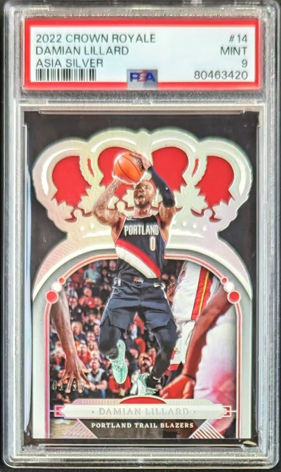 Damian Lillard trading card