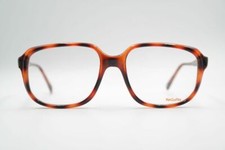 Vintage Nigura N0361 54 19 150 Brown Oval Glasses Eyeglasses NOS