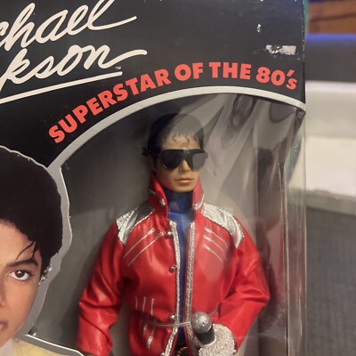 wow Michael Jackson Superstar of the 80's Thriller Doll 1984 LJN